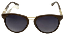 Load image into Gallery viewer, Fila Mens Plastic Soft Square Brown Gold Sunglass, Brown SF9281 Z94
