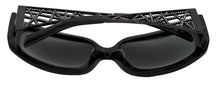 Load image into Gallery viewer, Carolina Herrera Womens Black Plastic Oversized Rectangle Sunglass H713
