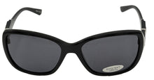 Load image into Gallery viewer, Ellen Tracy Women's Black Plastic Rectangle Sunglass ET551 3
