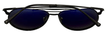Load image into Gallery viewer, John Varvatos Mens Gunmetal Metal Aviator Sunglass V549, Green Lens
