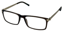 Load image into Gallery viewer, Jones New York Grey Rectangle Mens Plastic Rectangle Eyewear , J522 Grey 58mm
