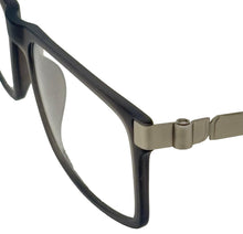 Load image into Gallery viewer, Jones New York Grey Rectangle Mens Plastic Rectangle Eyewear , J522 Grey 58mm
