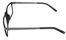 Load image into Gallery viewer, Jones New York Grey Rectangle Mens Plastic Rectangle Eyewear , J522 Grey 58mm
