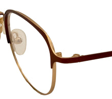 Load image into Gallery viewer, Jones New York Mens Stainless Steel Metal Square Eyewear Frame, J150 Brown. 47mm
