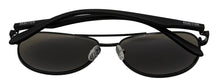 Load image into Gallery viewer, Kenneth Cole Reaction Mens Sunglass Matte Black Metal Aviator, Blue KC1318 2X
