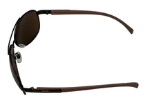Load image into Gallery viewer, Perry Ellis Brown Men Sunglass Metal Aviator Brown, Brown Lens PE23. 4
