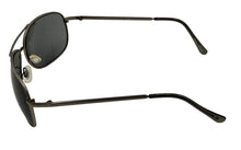 Load image into Gallery viewer, Perry Ellis Sunglasses Mens Gunmetal Matte, Metal Aviator, Solid Smoke Lens 23 5
