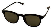 Load image into Gallery viewer, John Varvatos Mens Tortoise Plastic Square Sunglass, Green Lens V540
