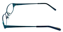 Load image into Gallery viewer, Jones New York Womens Metal Rectangle Eyewear Frame, J472 Teal 52mm
