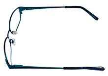 Load image into Gallery viewer, Jones New York Womens Metal Rectangle Eyewear Frame, J472 Teal 52mm
