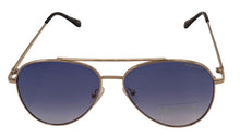 Load image into Gallery viewer, Kenneth Cole Reaction  Mens Sunglass KC1386 32W Gold Aviator, Gradient Lens
