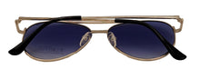 Load image into Gallery viewer, Kenneth Cole Reaction  Mens Sunglass KC1386 32W Gold Aviator, Gradient Lens
