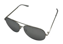 Load image into Gallery viewer, Lucky Brand Silver Mens Metal Aviator Sunglass, Silver Mirror Lens D2002
