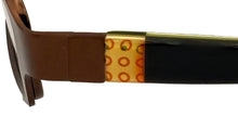 Load image into Gallery viewer, Jones New York Womens Rectangle Brown n Beige Metal J606. 51mm
