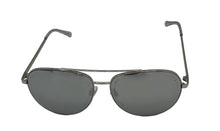 Load image into Gallery viewer, Lucky Brand Silver Mens Metal Aviator Sunglass, Silver Mirror Lens D2002
