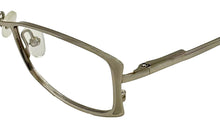 Load image into Gallery viewer, Norma Kamali Ophthalmic Eyeglass Silver Rectangle Metal Frame. NK7243. 49mm
