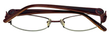 Load image into Gallery viewer, Jones New York Womens Metal Soft Rectangle Rimless Eyewear Frame J459 Red 51mm
