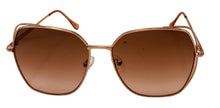 Load image into Gallery viewer, Guess Sunglass Womens Rose Gold Oversized Square Gradient Lens GF0416. 28F
