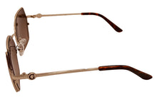 Load image into Gallery viewer, Guess Sunglass Womens Gold Oversized Square Gradient Lens GO00005. 32F
