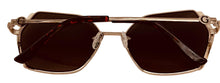 Load image into Gallery viewer, Guess Sunglass Womens Gold Oversized Square Gradient Lens GO00005. 32F
