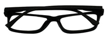 Load image into Gallery viewer, Perry Ellis  Mens Matte Black Plastic Rectangle Reading Glass PEBX 53 2.5
