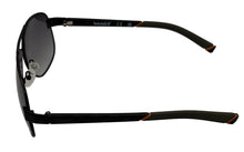 Load image into Gallery viewer, Timberland Sunglass Mens Black Metal Aviator Smoke Gradient Lens TB7095 2B

