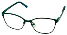 Load image into Gallery viewer, Fila Big Kids Soft Square Eye Metal Eyewear Frame VF1150 Teal 48mm
