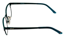 Load image into Gallery viewer, Fila Big Kids Soft Square Eye Metal Eyewear Frame VF1150 Teal 48mm
