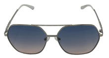 Load image into Gallery viewer, Guess Sunglass Womens Light Nickeltin Oversized Square Gradient Lens GF0415. 10W
