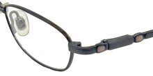 Load image into Gallery viewer, Jones New York Womens Metal Soft Rectangle Eyewear Frame, J132 Silver 47mm
