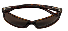 Load image into Gallery viewer, Perry Ellis Mens Sunglass Tortoise Plastic Rectangle Wrap, Brown Lens PE13 4
