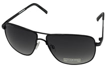 Load image into Gallery viewer, Perry Ellis Black Men Sunglass Metal Aviator , Smoke Gradient Lens PE24. 3

