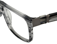 Load image into Gallery viewer, Jones New York Grey Mens Plastic Rectangle Eyewear , J523 53mm

