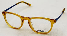 Load image into Gallery viewer, Fila Big Kids Yellow Soft Square Plastic Eyewear Frame VF9461 46mm
