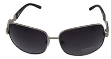 Load image into Gallery viewer, Esprit Womens Sunglass Silver Black Fashion Aviator, Gradient Lens 19324 538
