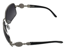 Load image into Gallery viewer, Esprit Womens Sunglass Silver Black Fashion Aviator, Gradient Lens 19324 538
