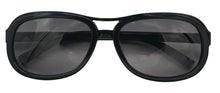 Load image into Gallery viewer, John Varvatos Mens Black Plastic Rectangle Sunglass, Smoke Lens V720
