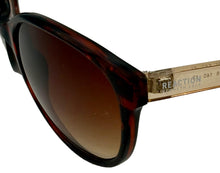 Load image into Gallery viewer, Kenneth Cole Reaction Womens Sunglass Tortoise Plastic Soft Square, KC1283 52F

