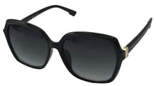 Load image into Gallery viewer, Guess Sunglass Womens Black Oversized Square Plastic, Gradient GF0425.  1B
