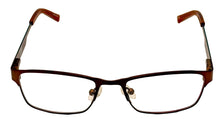 Load image into Gallery viewer, Converse Big Kids Rectangle Brown Metal Eyewear Frame K025. 45mm
