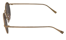 Load image into Gallery viewer, Sting Mens Gold Round Metal Sunglass, Gold Flash Lens SST 189 300W
