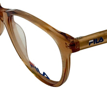 Load image into Gallery viewer, Fila Big Kids Tan Soft Square Plastic Eyewear Frame VF 1571. Tan. 50mm
