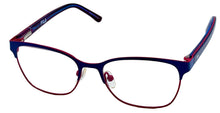 Load image into Gallery viewer, Fila Big Kids Navy Rectangle Stainless Steel Metal Eyewear Frame VF9465. 48mm
