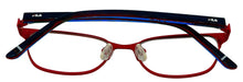 Load image into Gallery viewer, Fila Big Kids Navy Rectangle Stainless Steel Metal Eyewear Frame VF9465. 48mm
