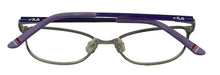 Load image into Gallery viewer, Fila Big Kids Soft Square Eye Metal Eyewear Frame VF1150 Purple 48mm
