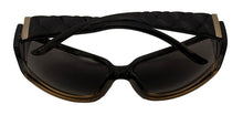 Load image into Gallery viewer, Esprit Women's Sunglasses Plastic Rectangle Wrap Black Fade/Gray. ET19311 538
