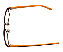 Load image into Gallery viewer, Converse Big Kids Brown Ophthalmic Soft Rectangle Metal Frame K010 47mm
