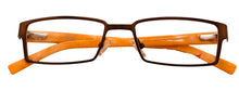 Load image into Gallery viewer, Converse Big Kids Brown Ophthalmic Soft Rectangle Metal Frame K010 50mm
