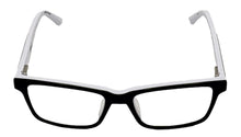 Load image into Gallery viewer, Fila Big Kids Black White Rectangle Plastic Eyewear Frame VF9456. 48mm
