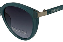 Load image into Gallery viewer, Kenneth Cole Reaction Womens Cat Eye Milky Blue Plastic Sunglass KC1391. 90V
